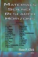 Materials Science Research Horizons edito da Nova Science Publishers Inc