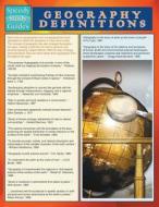 Geography Definitions (Speedy Study Guide) di Speedy Publishing Llc edito da Dot EDU