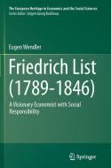 Friedrich List (1789-1846) di Eugen Wendler edito da Springer Berlin Heidelberg