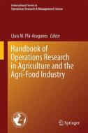 Handbook of Operations Research in Agriculture and the Agri-Food Industry edito da Springer-Verlag GmbH