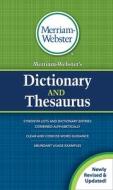 Merriam-Webster's Dictionary and Thesaurus di Merriam-Webster Inc edito da TURTLEBACK BOOKS