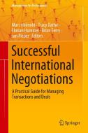 Successful International Negotiations edito da Springer International Publishing