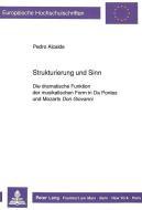 Strukturierung und Sinn di Pedro Alcalde edito da Lang, Peter GmbH