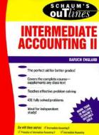 Schaum's Outline Of Intermediate Accounting Ii di Baruch Englard edito da Mcgraw-hill Education - Europe