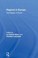 Regions in Europe di Patrick Le Gales edito da Routledge