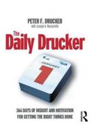 The Daily Drucker di Peter Drucker edito da Taylor & Francis Ltd