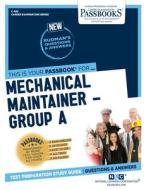 Mechanical MaintaineraGroup A di National Learning Corporation edito da National Learning Corp