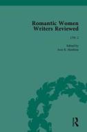 Romantic Women Writers Reviewed, Part Iii di Professor Ann R. Hawkins edito da Taylor & Francis Ltd