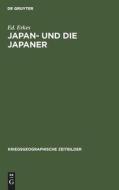 Japan- und die Japaner di Ed. Erkes edito da De Gruyter