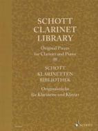 Schott Clarinet Library, Klarinette in B und Klavier edito da Schott Music, Mainz