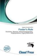 Foster's Rule edito da Claud Press