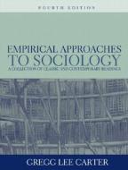 Empirical Approaches To Sociology di Gregg Lee Carter edito da Pearson Education (us)