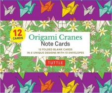 Origami Cranes Note Cards 12 Cards di Tuttle edito da Periplus Editions