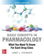 Basic Concepts in Pharmacology: What You Need to Know for Each Drug Class, Sixth Edition di Janet Stringer edito da MCGRAW HILL EDUCATION & MEDIC