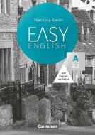 Easy English A2: Band 2. Teaching Guide mit Kopiervorlagen di Michaela Rübner edito da Cornelsen Verlag GmbH
