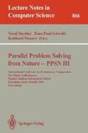 Parallel Problem Solving from Nature - PPSN III edito da Springer Berlin Heidelberg