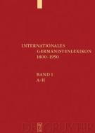 Internationales Germanistenlexikon 1800-1950 edito da De Gruyter
