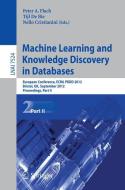 Machine Learning and Knowledge Discovery in Databases edito da Springer Berlin Heidelberg
