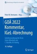 GOÄ 2022 Kommentar, IGeL-Abrechnung edito da Springer-Verlag GmbH