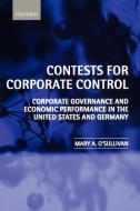 Contests for Corporate Control di Mary O'Sullivan edito da OUP Oxford