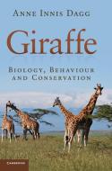 Giraffe di Anne Innis Dagg edito da Cambridge University Press