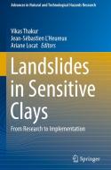 Landslides in Sensitive Clays edito da Springer-Verlag GmbH