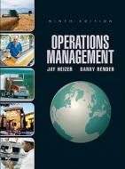 Operations Management [With CDROM and Operations Management Student Video Library] di Jay Heizer, Barry Render edito da Prentice Hall