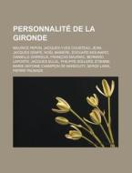 Personnalit De La Gironde: Maurice Papo di Livres Groupe edito da Books LLC, Wiki Series