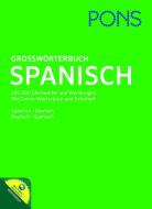 PONS Großwörterbuch Spanisch mit Online-Wörterbuch edito da Pons GmbH