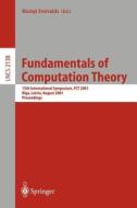 Fundamentals of Computation Theory di R. Freivalds edito da Springer Berlin Heidelberg