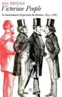 Victorian People Rev di Asa Briggs edito da University of Chicago Press