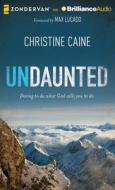 Undaunted: Daring to Do What God Calls You to Do di Christine Caine edito da Zondervan on Brilliance Audio