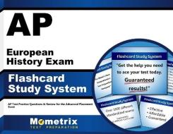 AP European History Exam Flashcard Study System: AP Test Practice Questions and Review for the Advanced Placement Exam di AP Exam Secrets Test Prep Team edito da Mometrix Media LLC