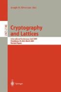 Cryptography and Lattices di J. H. Silverman edito da Springer Berlin Heidelberg