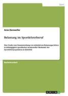 Belastung Im Sportlehrerberuf di Arne Dornseifer edito da Grin Verlag Gmbh