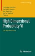High Dimensional Probability VI edito da Springer Basel AG
