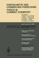 Photochemistry di F. -W. Grevels, E. Koerner von Gustorf, L. B. Jones, V. K. Jones, M. B. Rubin, C v. Sonntag, J. L. R. Williams edito da Springer Berlin Heidelberg