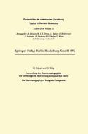 Anwendung der Gaschromatographie zur Trennung und Bestimmung anorganischer Stoffe di Harald Ruessel, Günther Tölg edito da Springer Berlin Heidelberg