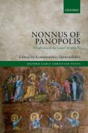 Nonnus of Panopolis: Paraphrasis of the Gospel of John XI di Nonnus edito da OXFORD UNIV PR