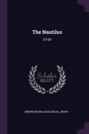 The Nautilus: 07-09 di American Malacological Union edito da CHIZINE PUBN