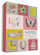 Lucky Day Notes: 20 Different Notecards and Envelopes edito da Chronicle Books