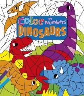 Color by Numbers: Dinosaurs di Claire Stamper edito da ARCTURUS PUB