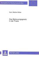 Das Betreuungsgesetz in der Praxis di Karin Metzler-Müller edito da Lang, Peter GmbH