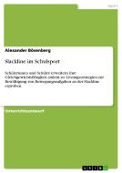 Slackline Im Schulsport di Alexander Bosenberg edito da Grin Publishing