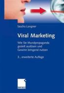 Viral Marketing di Sascha Langner edito da Gabler, Betriebswirt.-Vlg