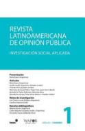 Revista Latinoamericana de Opinion Publica N 1: Investigacion Social Aplicada di Maria Braun edito da Teseo