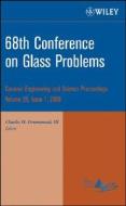 68th Conference on Glass Problems di Drummond edito da John Wiley & Sons Inc