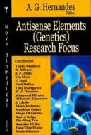 Antisense Elements (Genetics) Research Focus edito da Nova Science Publishers Inc