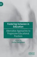 Fostering Inclusion In Education edito da Springer International Publishing AG