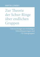 Zur Theorie der Schur-Ringe über endlichen Gruppen di Martin Lowsky edito da Books on Demand